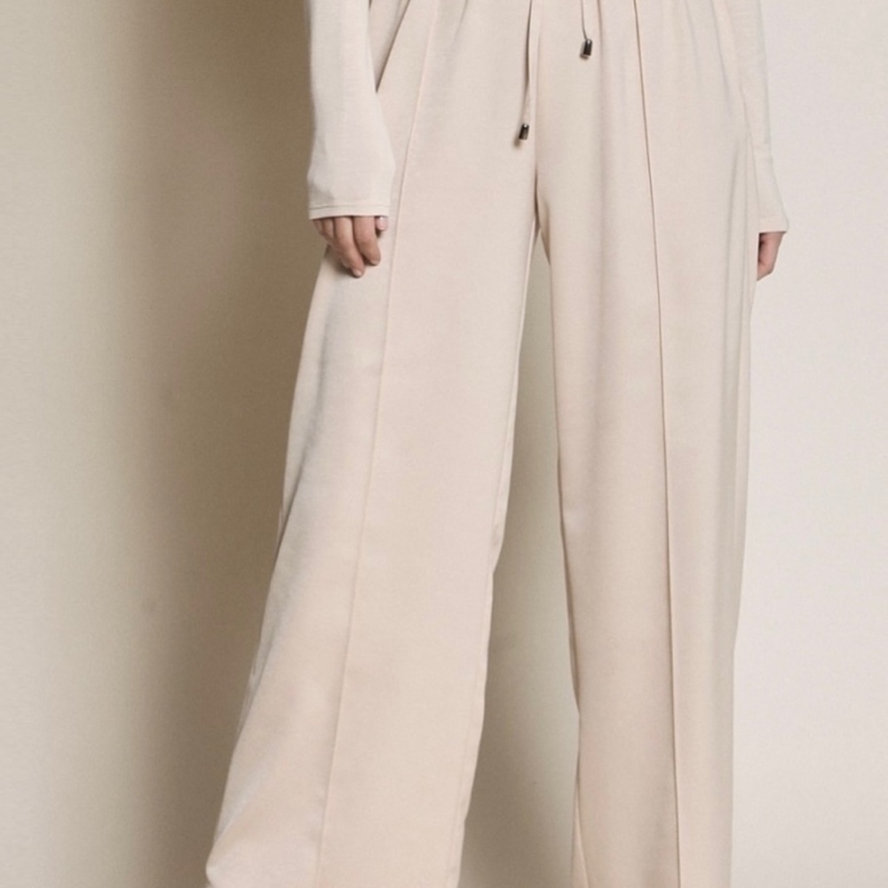 Etiquette Boutique Leighton Satin Pants. Never worn. Brand New. Missing Tag